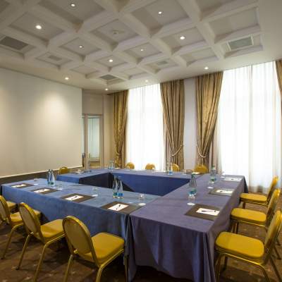 The function rooms of Hôtel de la Paix in the centre of Lausanne