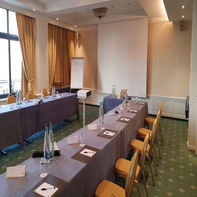 The function rooms of Hôtel de la Paix in the centre of Lausanne